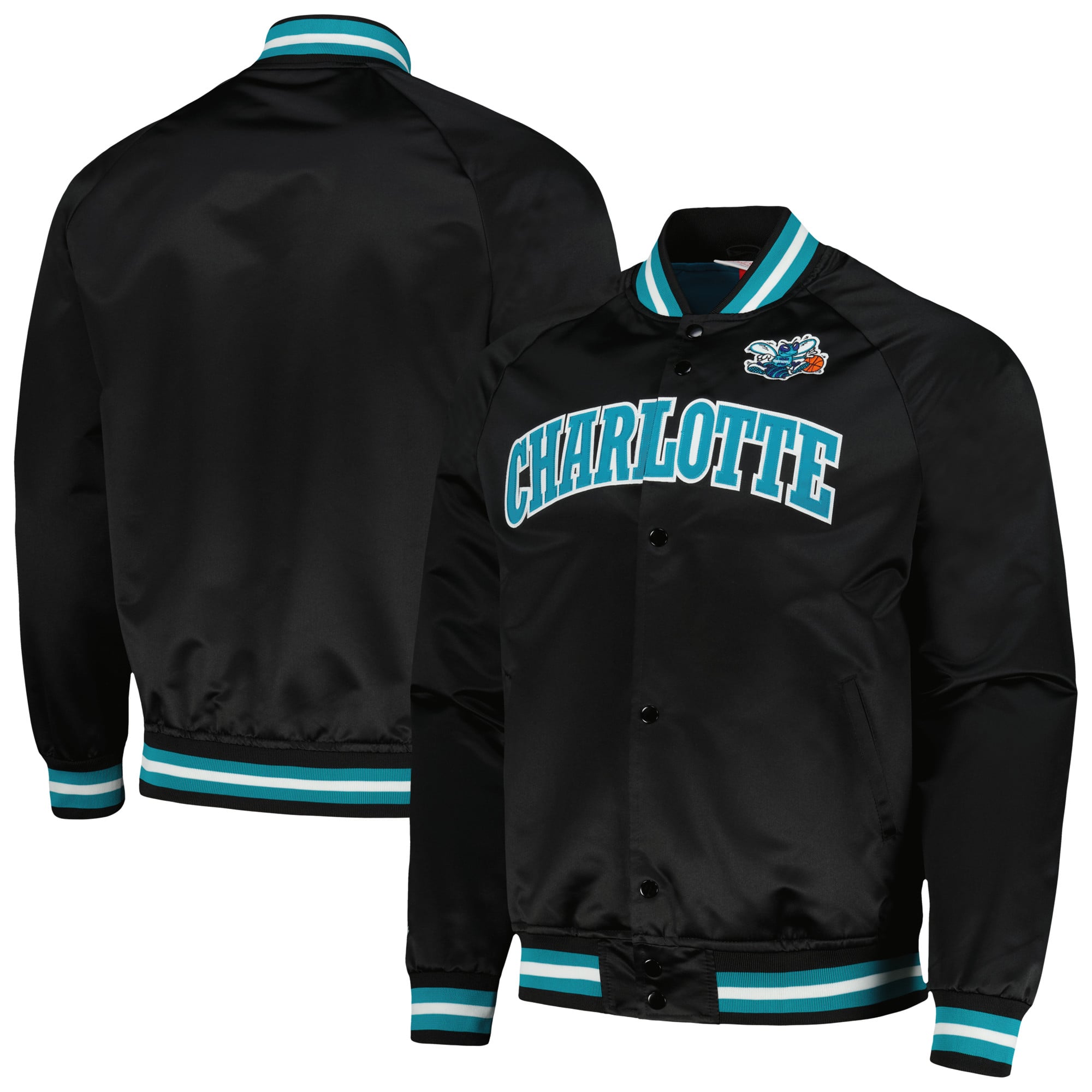 Charlotte Hornets Mitchell & Ness Hardwood Classics Throwback 