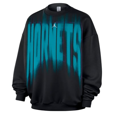 Charlotte Hornets Nike 2026/27 Standard Issue Team Fleece Pullover Sweatshirt - Black