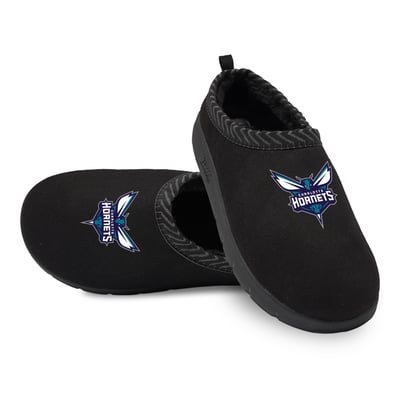 Charlotte Hornets ISlide Unisex Primary Logo Mission Slippers - Black
