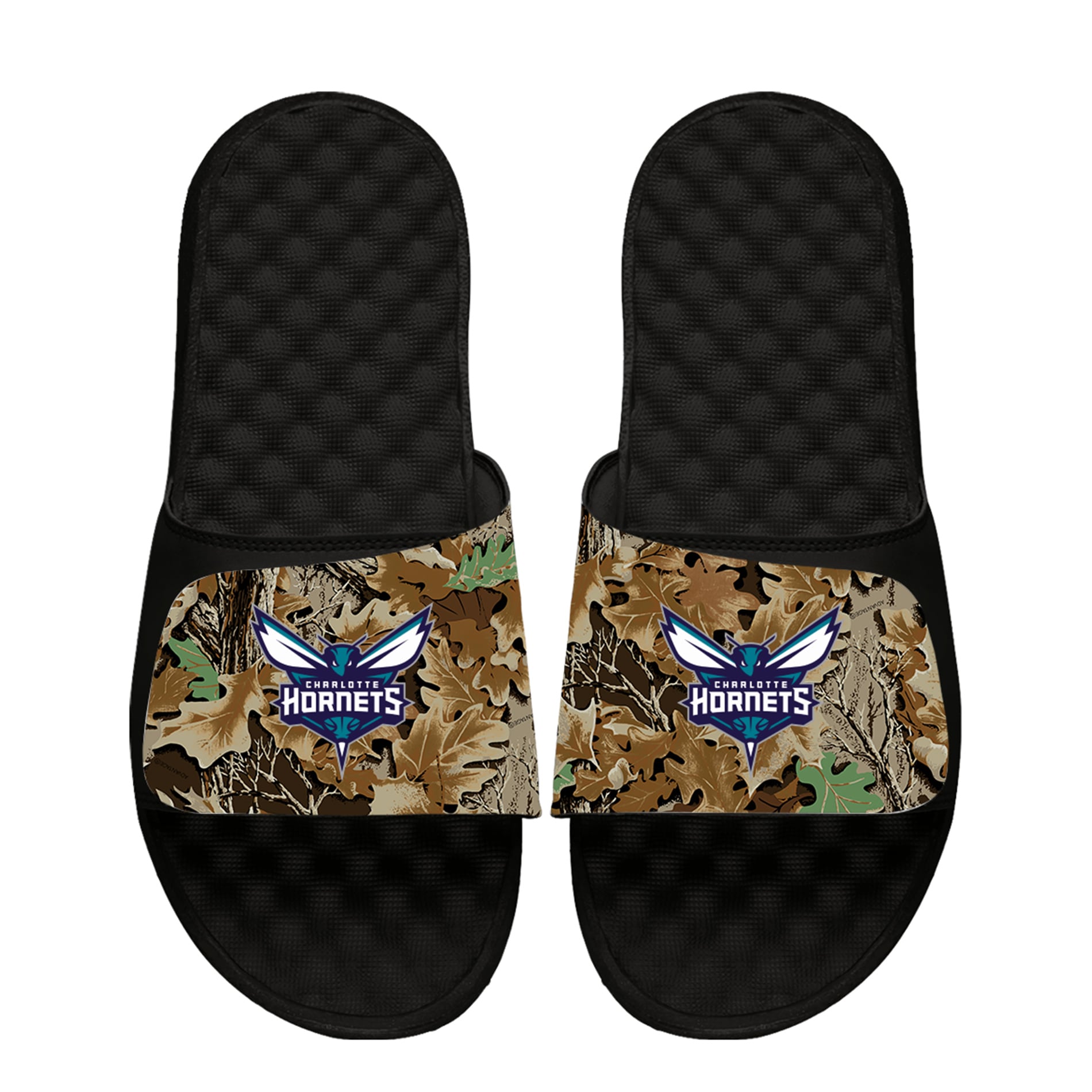 Unisex Charlotte Hornets ISlide RealTree Slide Sandals