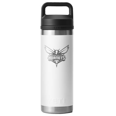 Charlotte Hornets YETI 18oz. Rambler Chug Water Bottle