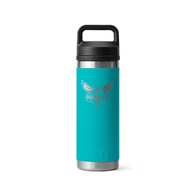 Charlotte Hornets YETI 18oz. Rambler Chug Water Bottle