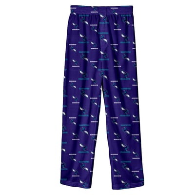 Charlotte Hornets Outerstuff Youth Printed Pajama Pants - Purple
