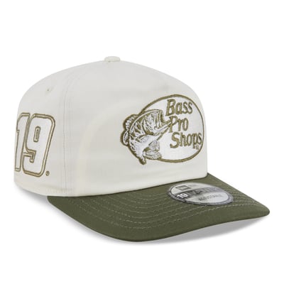  Chase Briscoe New Era Bass Pro Shops 19TWENTY Adjustable Hat - White/Olive