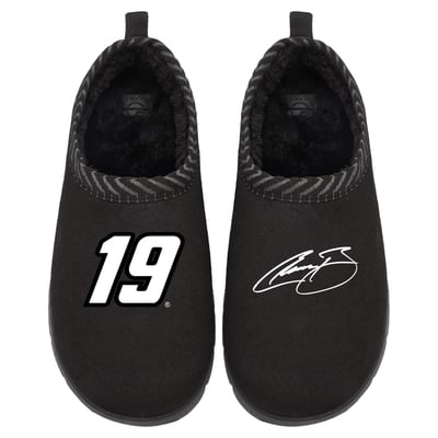 Chase Briscoe ISlide Unisex Number & Signature Mission Slippers - Black