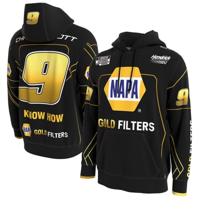 Chase Elliott ProSphere NAPA Gold Filters Hoodie - Black