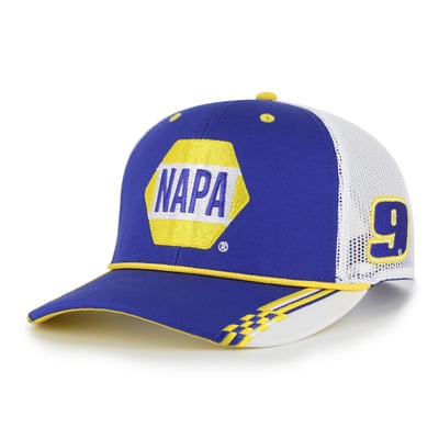 Chase Elliott The Game Checkered Bill Rope Adjustable Hat - Royal