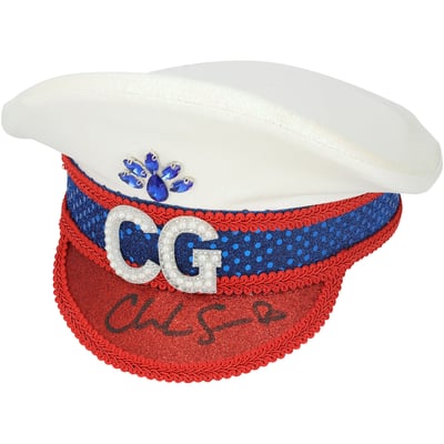 Chelsea Green WWE Autographed Fanatics Authentic Red, White & Blue Replica Hat 