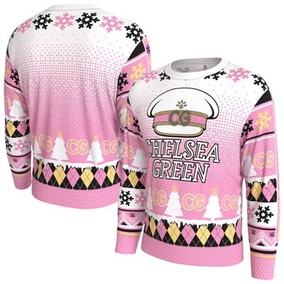  Chelsea Green ProSphere Holiday Sweatshirt - White
