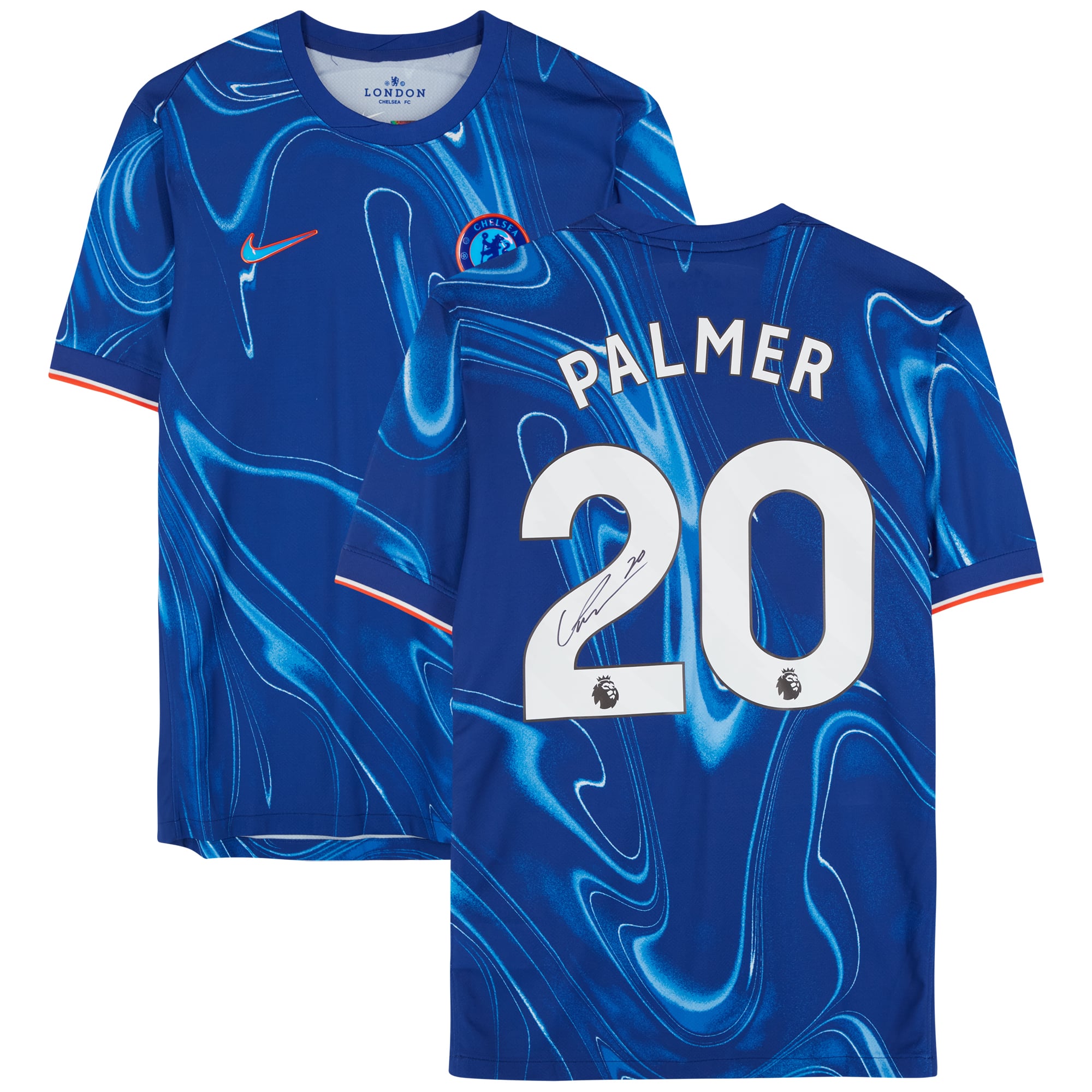 Cole Palmer Chelsea Autographed Fanatics Authentic 2024-25 Home Jersey