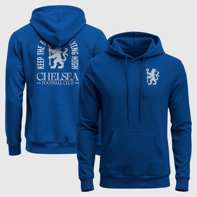  Chelsea 1863FC True Glory Fleece Hoodie - Blue