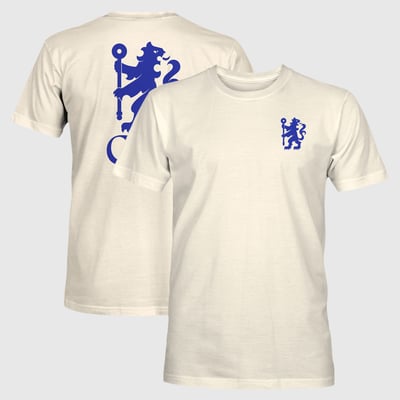  Chelsea 1863FC Big Logo Heavyweight T-Shirt - Cream