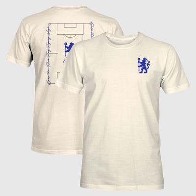  Chelsea 1863FC Own the Pitch Heavyweight T-Shirt - Cream