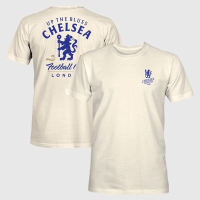 Chelsea 1863FC Team Flourish T-Shirt - Cream