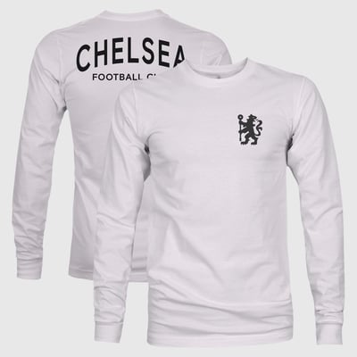 Chelsea 1863FC  Back Team Arch Long Sleeve T-Shirt - Gray