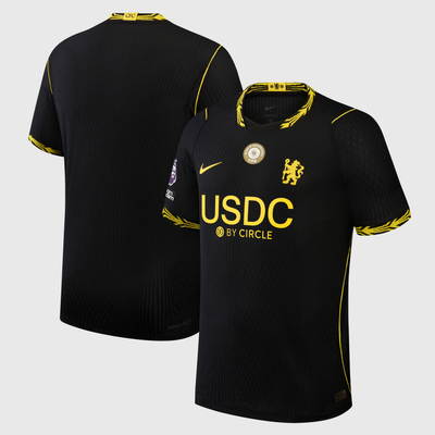 Chelsea Nike 2026/27 Away Match Authentic Jersey - Black
