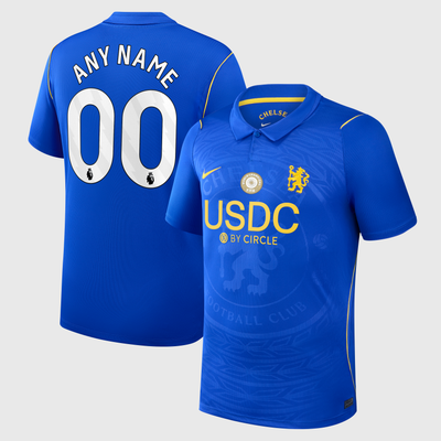 Chelsea Nike 2026/27 Home Stadium Replica Custom Jersey - Blue