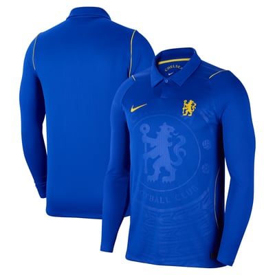  Chelsea Nike 2026/27 Home Stadium Replica Long Sleeve Jersey - Blue