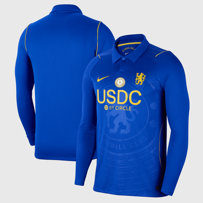 Chelsea Nike 2026/27 Home Stadium Replica Long Sleeve Jersey - Blue