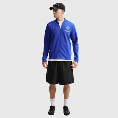  Chelsea Nike Men's Strike Full-Zip Dri-FIT Jacket - Blue