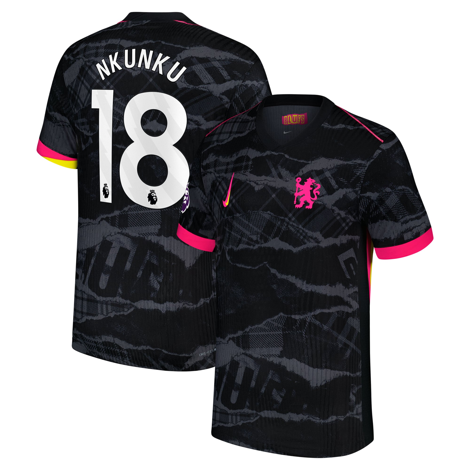 Christopher Nkunku Chelsea Nike 2024/25 Third Authentic Player 