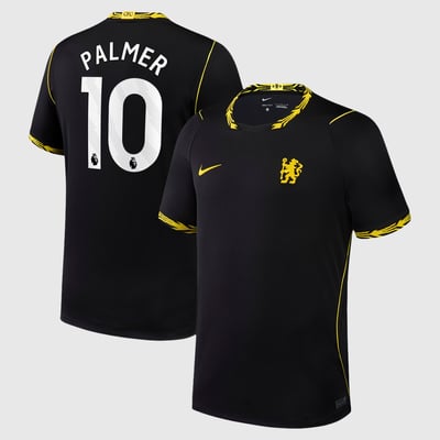Cole Palmer Chelsea Nike 2026/27 Away Stadium Replica Jersey - Black
