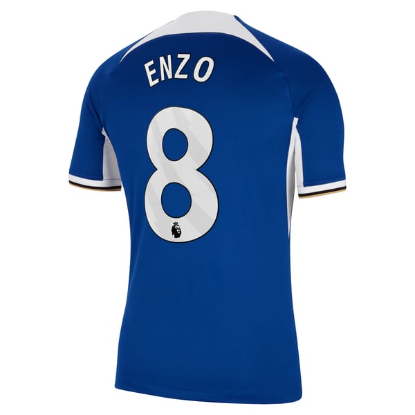 Enzo Fernández Chelsea Nike 2023/24 Home Stadium Replica Jersey - Blue