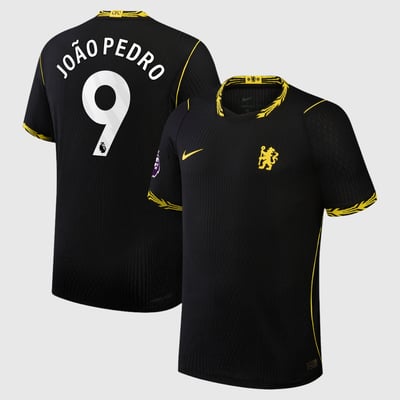João Pedro Chelsea Nike 2026/27 Away Match Authentic Jersey - Black