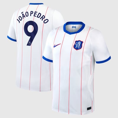 João Pedro Chelsea Nike 2026/27 Third Stadium Replica Jersey - White