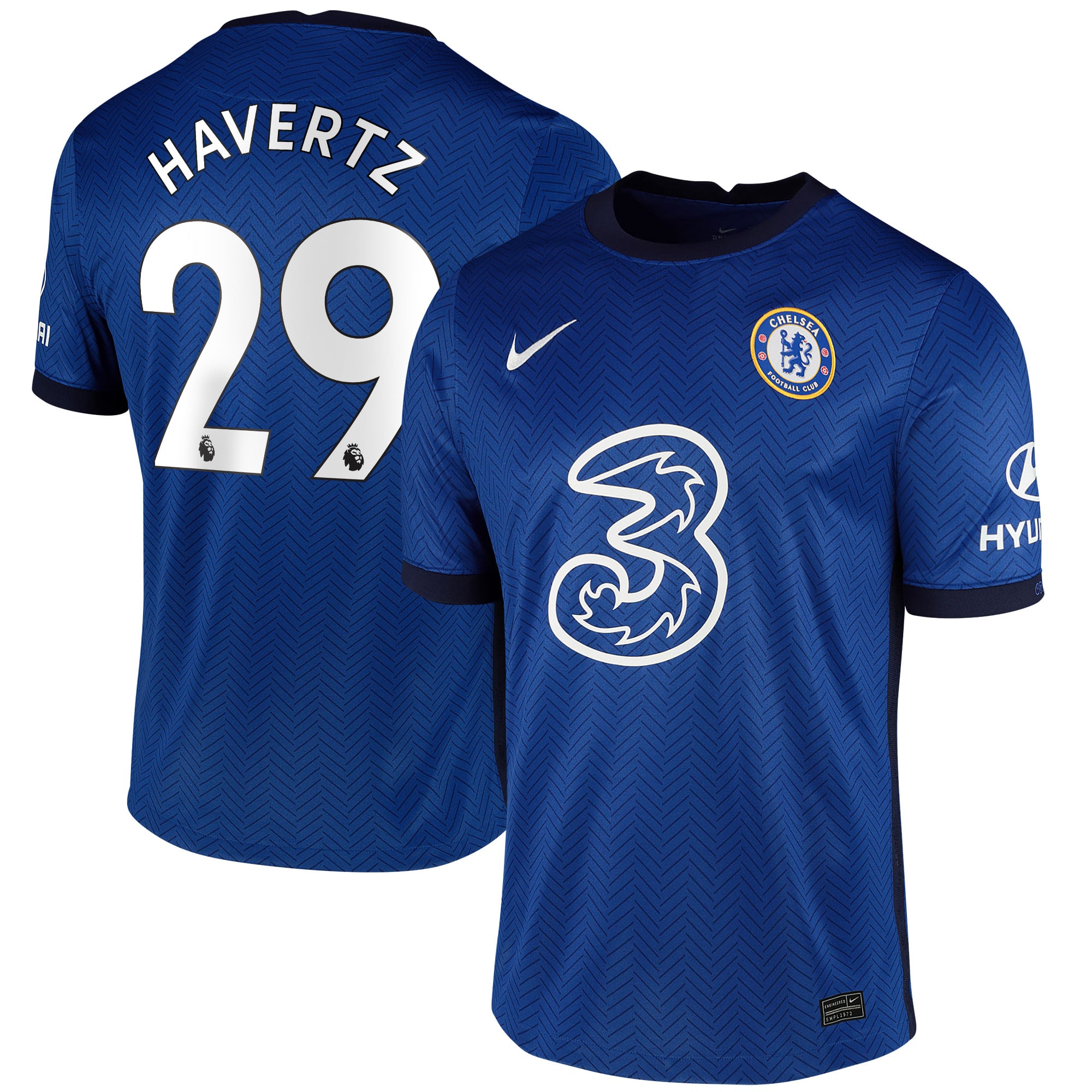 Kai Havertz Chelsea Nike 2020/21 Home Player Replica Jersey - Blue