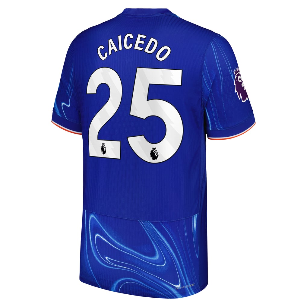 Moisés Caicedo Chelsea Nike 2024/25 Home Authentic Player Jersey 
