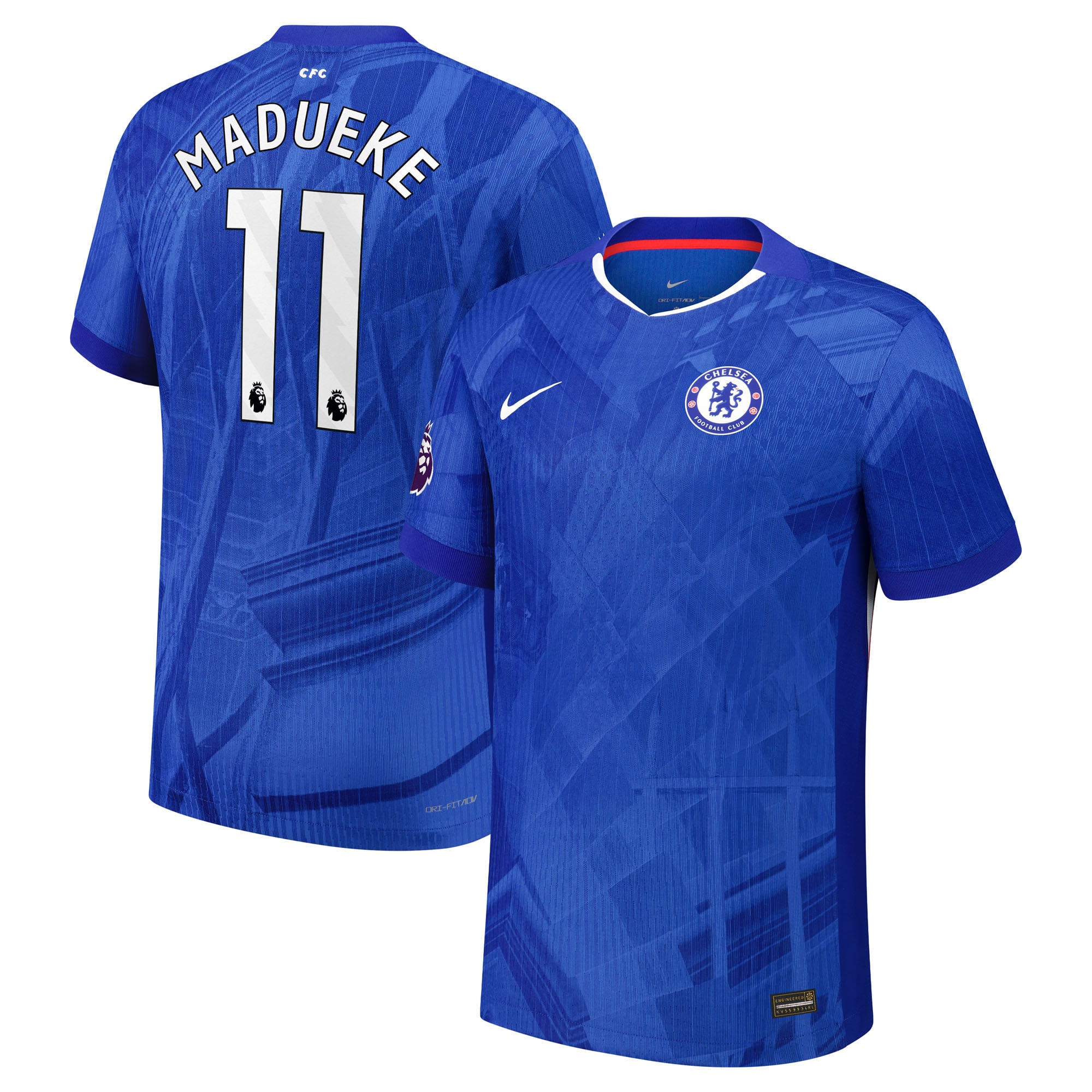 Noni Madueke Chelsea Nike 2025/26 Home Authentic Player Jersey - Blue