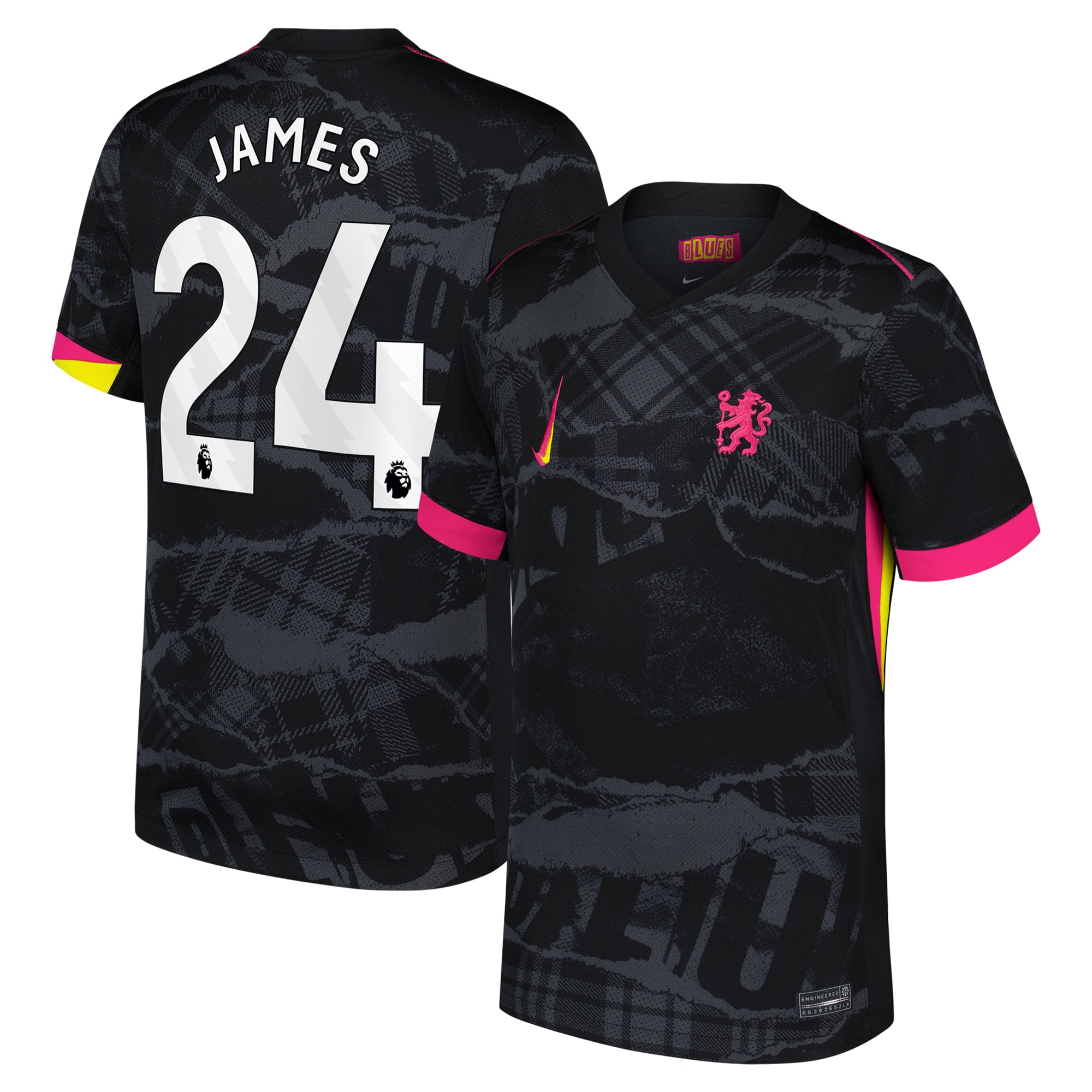 Reece James Chelsea Nike 2024/25 Third Replica Player Jersey 