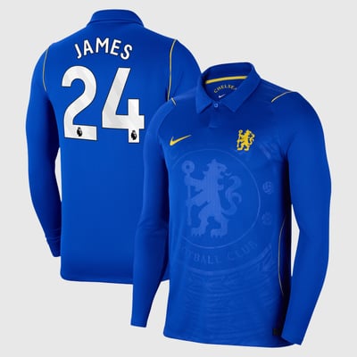 Reece James Chelsea Nike 2026/27 Home Stadium Replica Long Sleeve Jersey - Blue