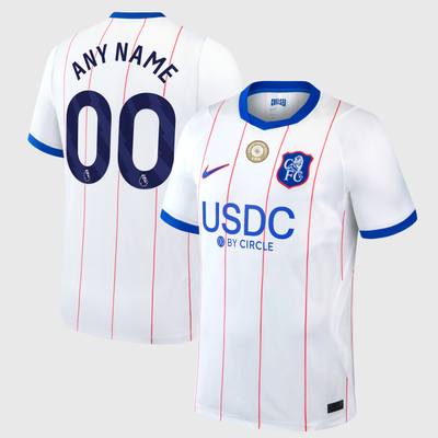 Chelsea Nike 2026/27 Third Stadium Replica Custom Jersey - White