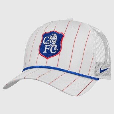 Chelsea Nike Rise Rope Trucker A-Frame Adjustable Hat - White