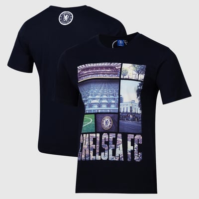  Chelsea Sport Design Sweden Landmark Relaxed T-Shirt - Navy
