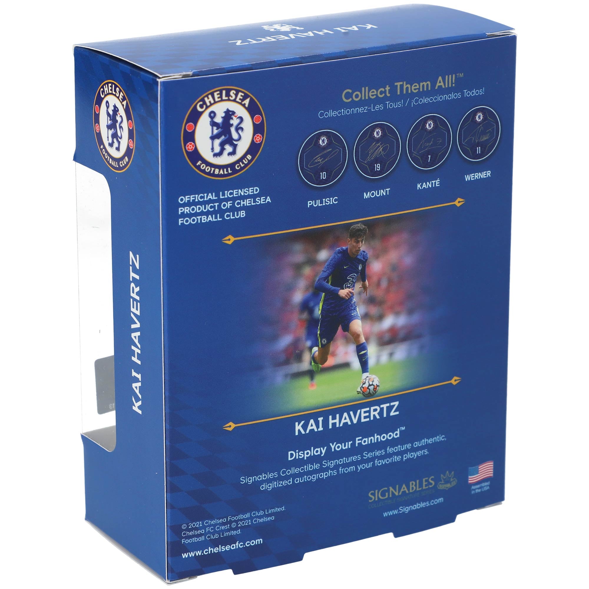 Kai Havertz Chelsea Signables Signature Series Collectible
