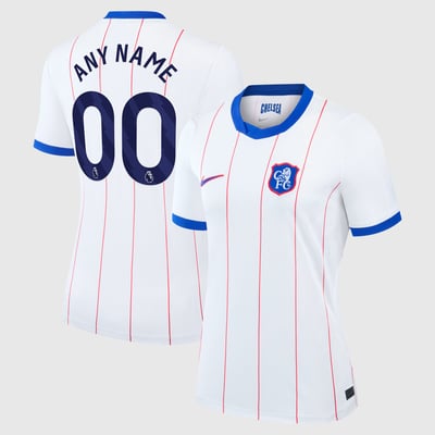  Chelsea Nike Women's 2026/27 Third Stadium Replica Jersey Custom Jersey - White
