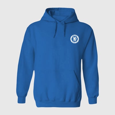Chelsea Vive La Fete Women's Color Badge Pullover Hoodie - Blue