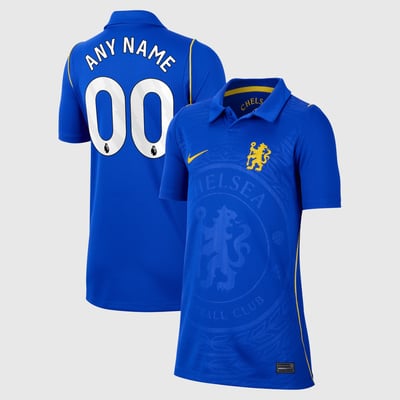  Chelsea Nike Youth 2026/27 Home Stadium Replica Custom Jersey - Blue