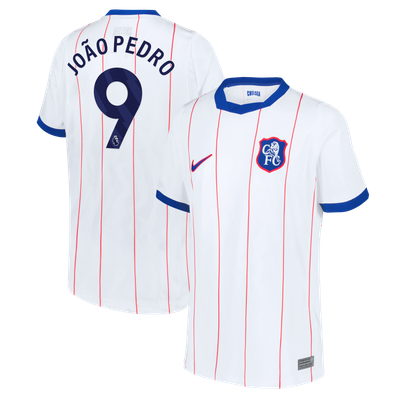João Pedro Chelsea Nike Youth 2026/27 Third Stadium Replica Jersey - White
