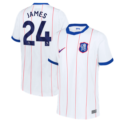 Reece James Chelsea Nike Youth 2026/27 Third Stadium Replica Jersey - White