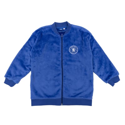  Chelsea Sport Design Sweden Youth Teddy Full-Zip Jacket - Blue