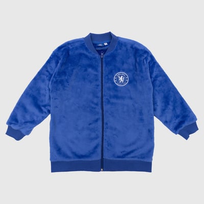  Chelsea Sport Design Sweden Youth Teddy Full-Zip Jacket - Blue