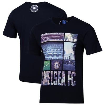  Chelsea Sport Design Sweden Youth Landmark Relaxed T-Shirt - Navy