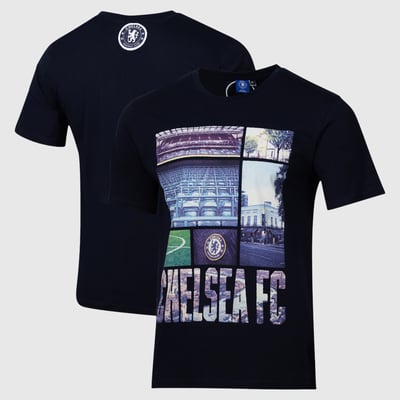  Chelsea Sport Design Sweden Youth Landmark Relaxed T-Shirt - Navy