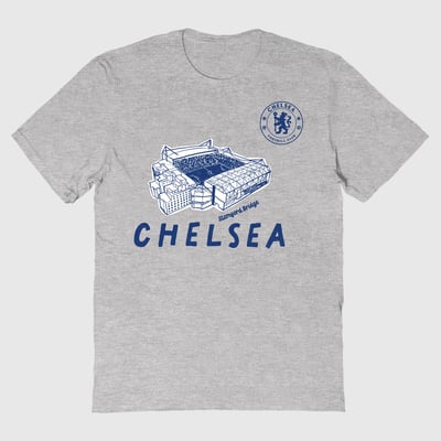 Chelsea Vive La Fete Youth Chilena Style T-Shirt - Gray
