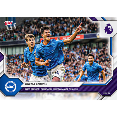 Chema Andrés - 2026-27 Premier League Topps NOW® - Card 36