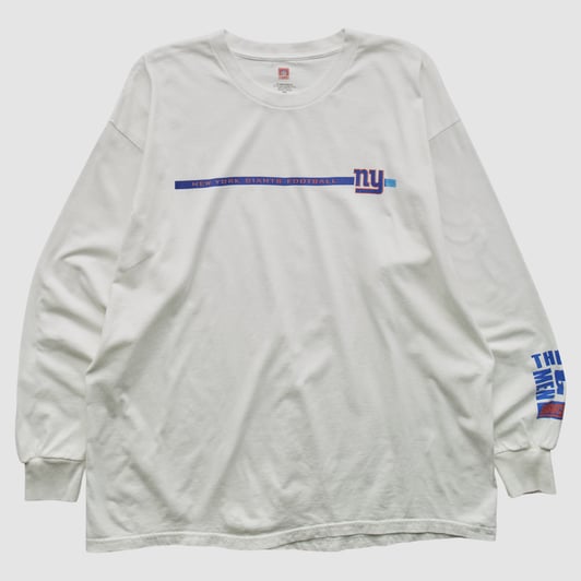 Chicago American Giants NFL 2000s Long Sleeve T-shirt - White - 2XL by Fanatics Real Vintage